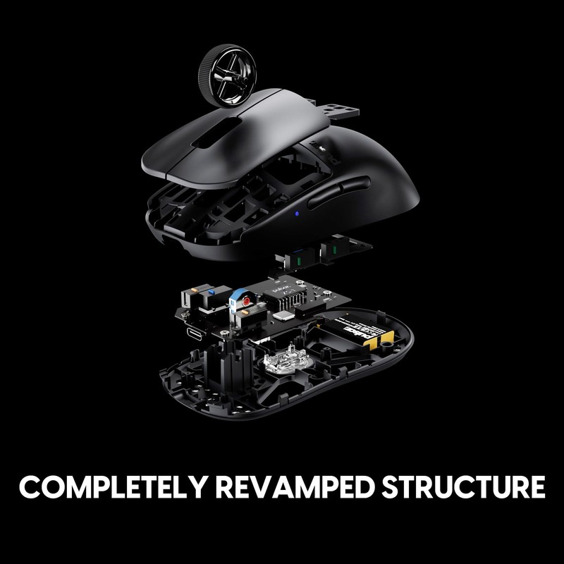 Pulsar Gaming Gears X2 v3 Wireless Gaming Mouse, Ultra Lightweight,