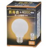 Ohm (OHM) LB-GL9640K-WN 06-0862 Electric Incandescent Incandescent Bulb Ball Bulb