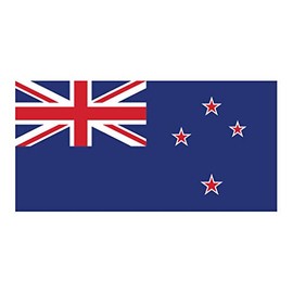 RDW New Zealand Flag Sticker Premium Decal Die Cut Kiwi