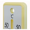 シンワ測定(Shinwa Sokutei) プラスチック寒暖計 20cm イエロー 48352