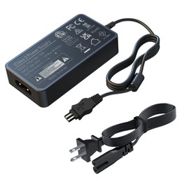 HY1C AC-L100 AC Power Adapter for Sony Handycam Hi8 DCR TRV128 TRV103 TRV130 TRV150, CCD-TRV108 TRV308 Replace AC-L10A L10B L15A L15B L100A L100B L100C.