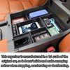 RUNROAD Center Console Organizer Full Cover Tray Compatible with Toyota