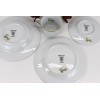 Noritake Vintage Noritake White Scapes 5 Piece Place Settings #4061