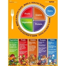 MyPlate Jumbo Poster