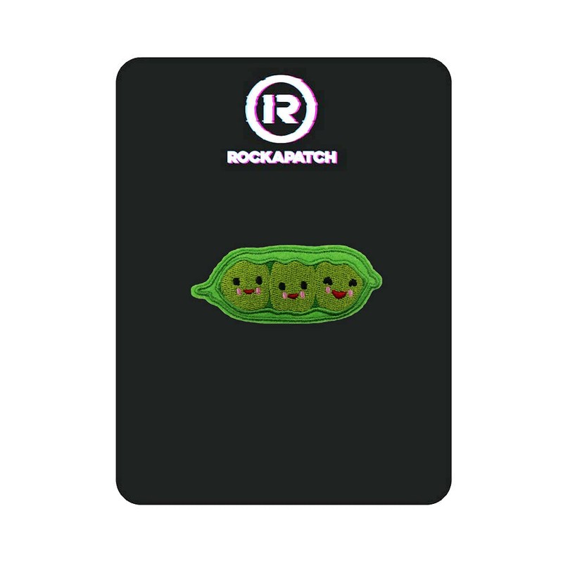 Cute Peas Embroidered Iron On Patch
