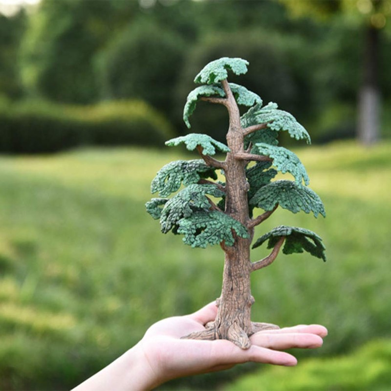 Toyvian Tree Model Fake Miniature Trees Train Railways Architecture Landscape