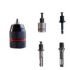 Ptazucv 1.5-13mm Keyless Drill Chuck Duty 1/2''-20UNF, With 3/8" SDS-Plus