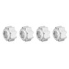 4pcs 17mm Hex Adapter Professional Aluminum Alloy Fine Machined 3.8