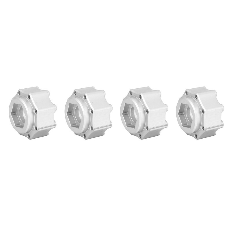 4pcs 17mm Hex Adapter Professional Aluminum Alloy Fine Machined 3.8