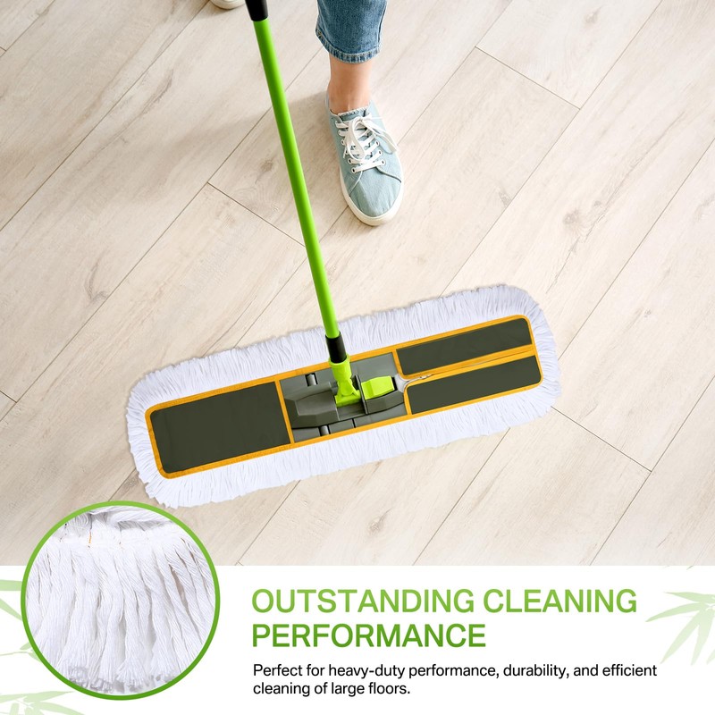 Maxdot 3 Pack 36 Inch Dust Mop Replacement Head for