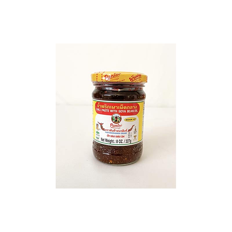 Pantai Thai Chili Paste with Soya Bean Oil, Medium Hot