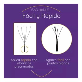 Mega Blister Nagaraku Tecnológico 6dw Extensión De Pestañas