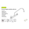 Lion Tools Mezcladora Fregadero Cuello Corto De Abs Lion Tools