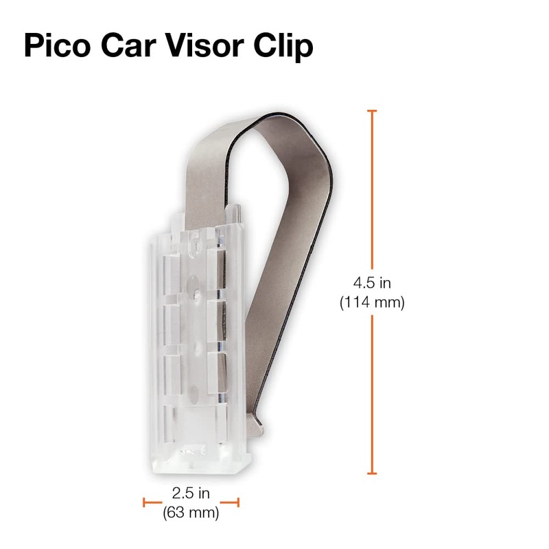 Lutron Caseta Smart Lighting Car Visor Clip for Pico Remote