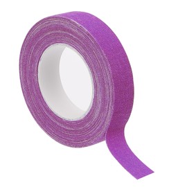 PATIKIL 0.6 Inch x 33 Feet Neon Gaffer Fabric Tape, 1 Roll Fluorescent Tape, UV Black Light Light Tape for UV Party, Purple