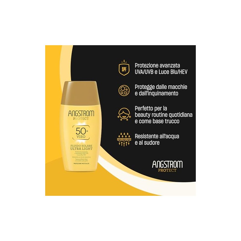 Angstrom Protect Sun Fluid Ultra Light Face SPF 50+, Photostable