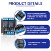 Innfeeltech 1 x DC 24 V relay module 2 channel
