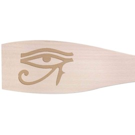 Large 'Eye of Ra' Wooden Cooking Spatula (SA00024713)