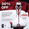 Vintorio Citadel Wine Decanter - Artisanally Hand Blown Lead-Free Crystal