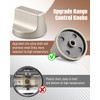 W11517331 Stove Knobs Fit for Whirlpool W10850027 W11117415 W11458840 WFE770H0FZ0