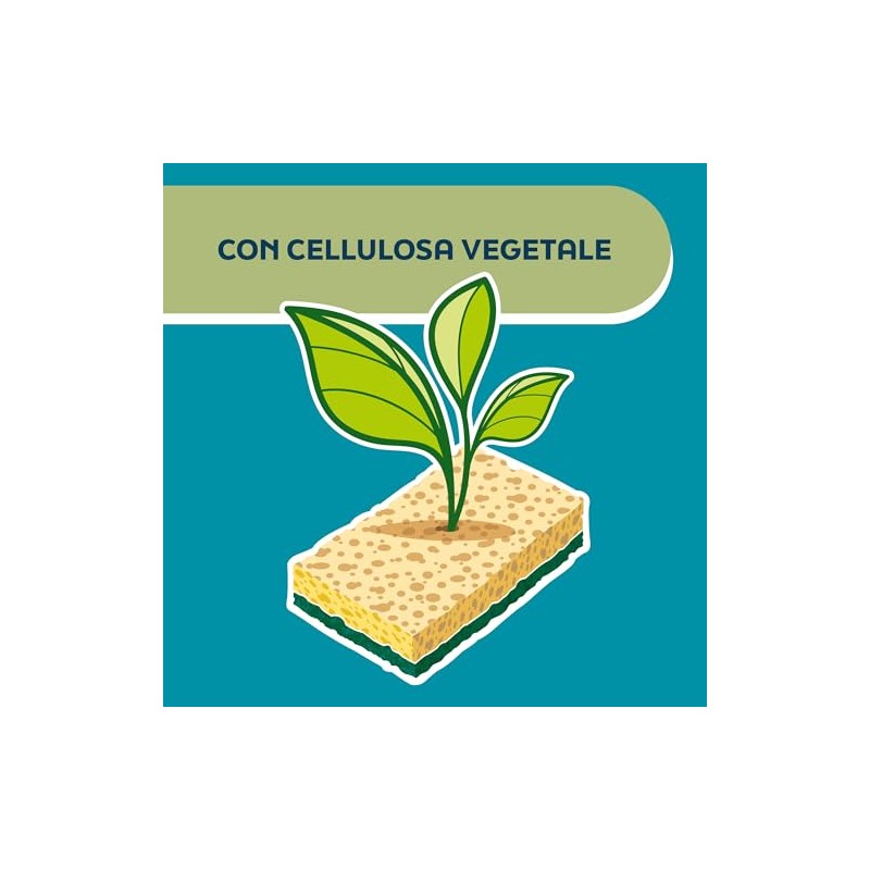 ARIX Scratch Resistant Delicate Care, 2 Cellulose Sponges from the