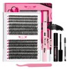 PRO DIY Eyelash Extension Kit, Individual Eyelash Kit with 280