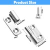 JIEYAO Removable Hinge 1.5 Inch, Pack of 2 Stainless Steel