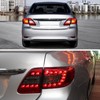 LSAILON LED DRL Tail Light Assembly Fit For Toyota Corolla