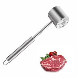 Beetoo Meat Tenderizer Hammer, Heavy Duty Meat Tenderizer, Dual-sided Meat, Dual-sided Meat Tenderizer for Tenderizing Steak, Chicken Breasts, Pork Chops