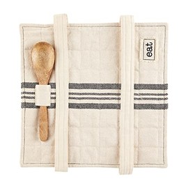 Mud Pie Casserole Baker Holder, Eat, 14.75" x 14.25"