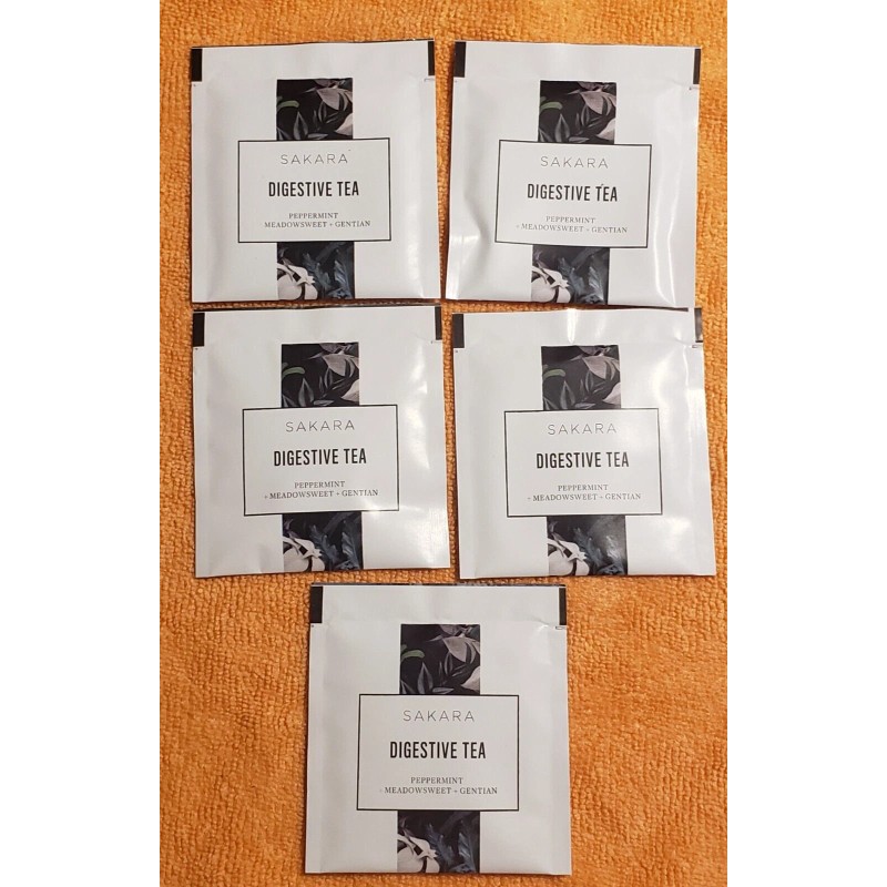SAKARA - DIGESTIVE Superherb TEA - 15 bags Total -