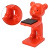 Bear Watch Stand Handcrafted Three Dimensional Modern Style Resin Watch