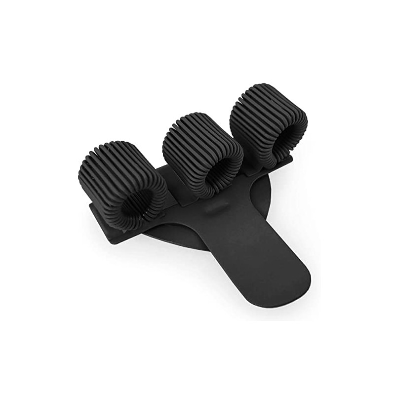 Ashton and Wright - Triple Metal Pen Holder with Pocket
