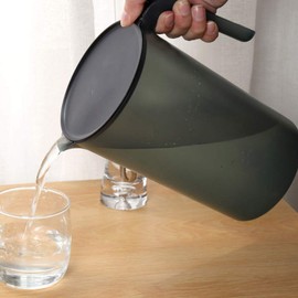 HEMOTON Water Jug Juice Jug Water Carafe Heat Resistant Carafe Juice Jug with Lid Drinks Jug Water Jug for Water Tea Wine Coffee Milk Drinks