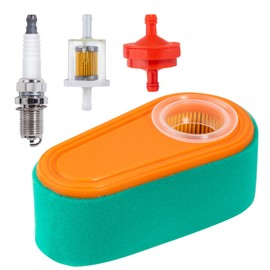 DemJamr 795066 Air Filter for Toro Time Master 20199 20200 21199 21200 Husqvarna HD775HW HU775AWD HU775H Lawn Mower 775 775EX 800 800E 825E 850 850E 875EX 950E Series Engine with Spark Plug