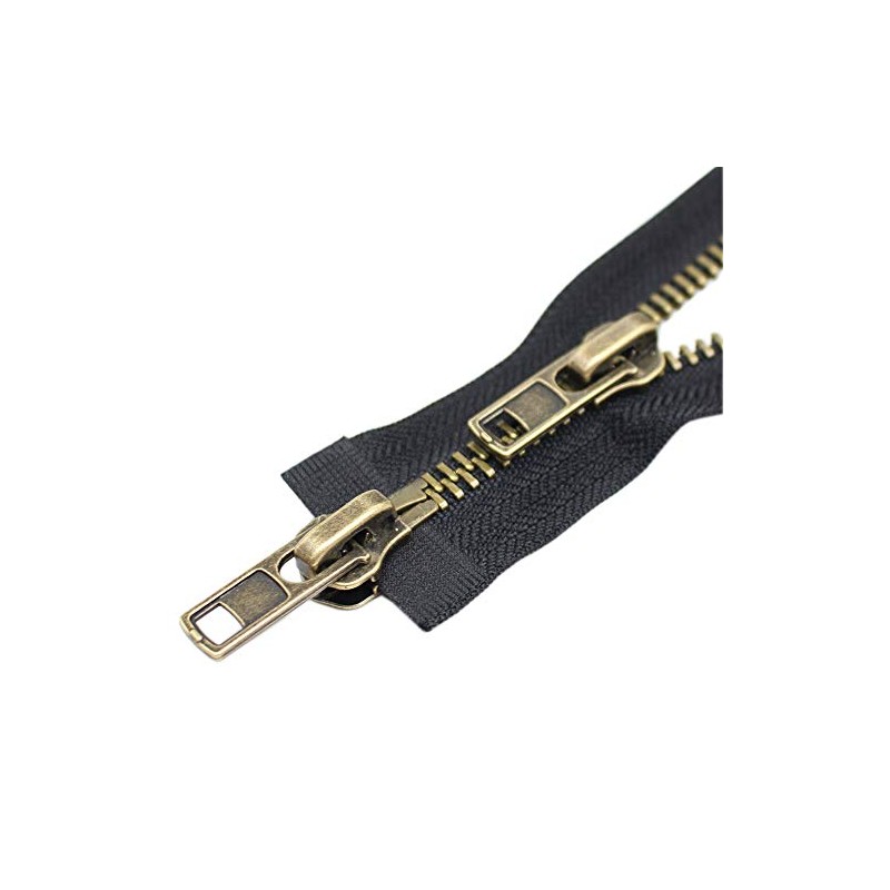ByaHoGa 65 cm #8 Large Zip Metal Zip 2 Way
