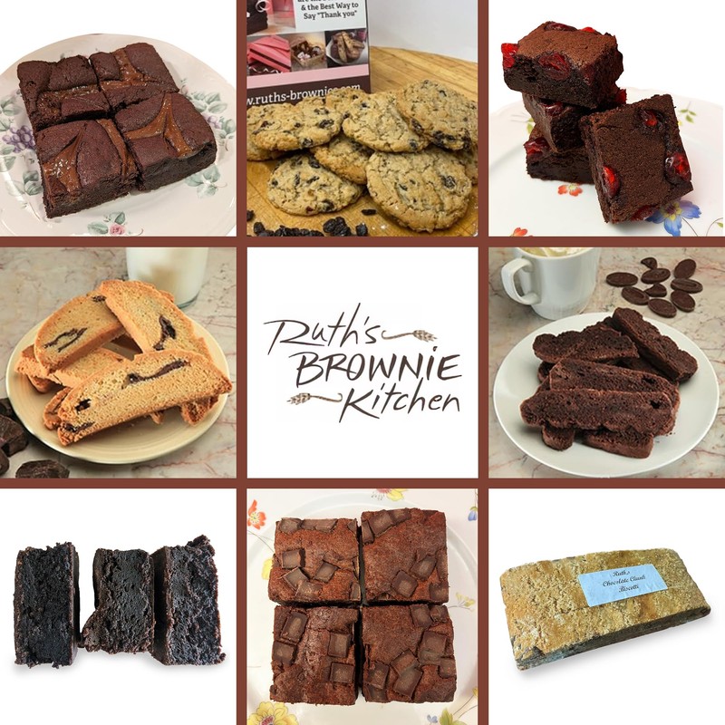 Ruth’s Brownies Death by Chocolate Cookies 1/2 Dozen – Gourmet