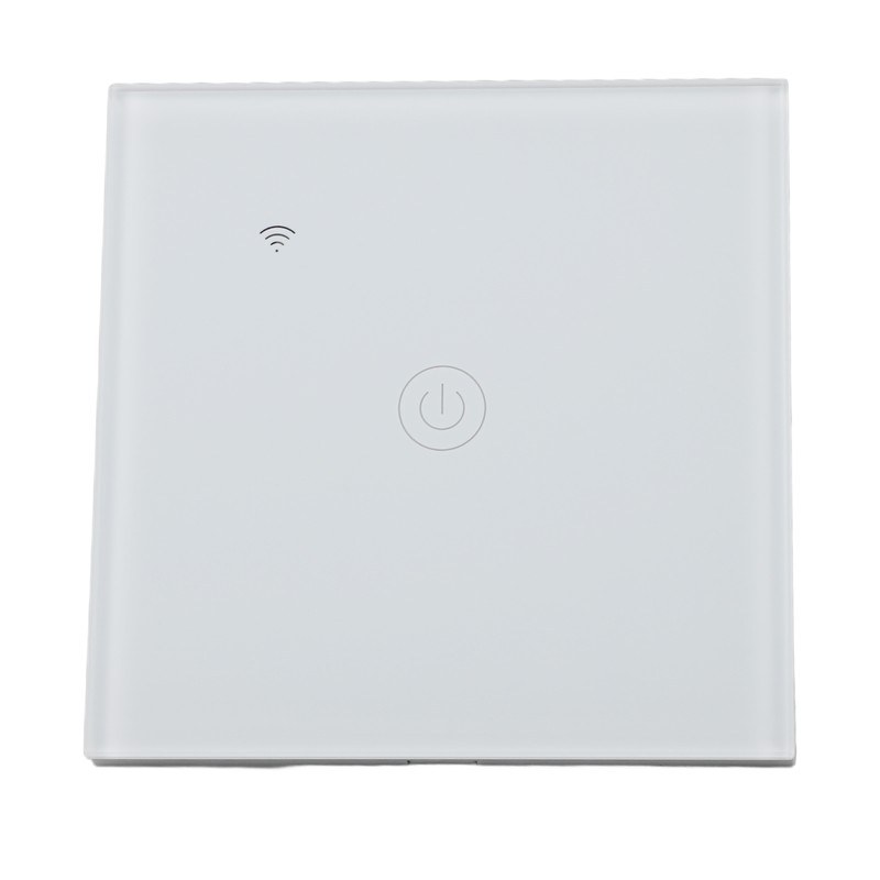WiFi Smart Wall Light Switch Glass Panel Bluetooth Voice Control