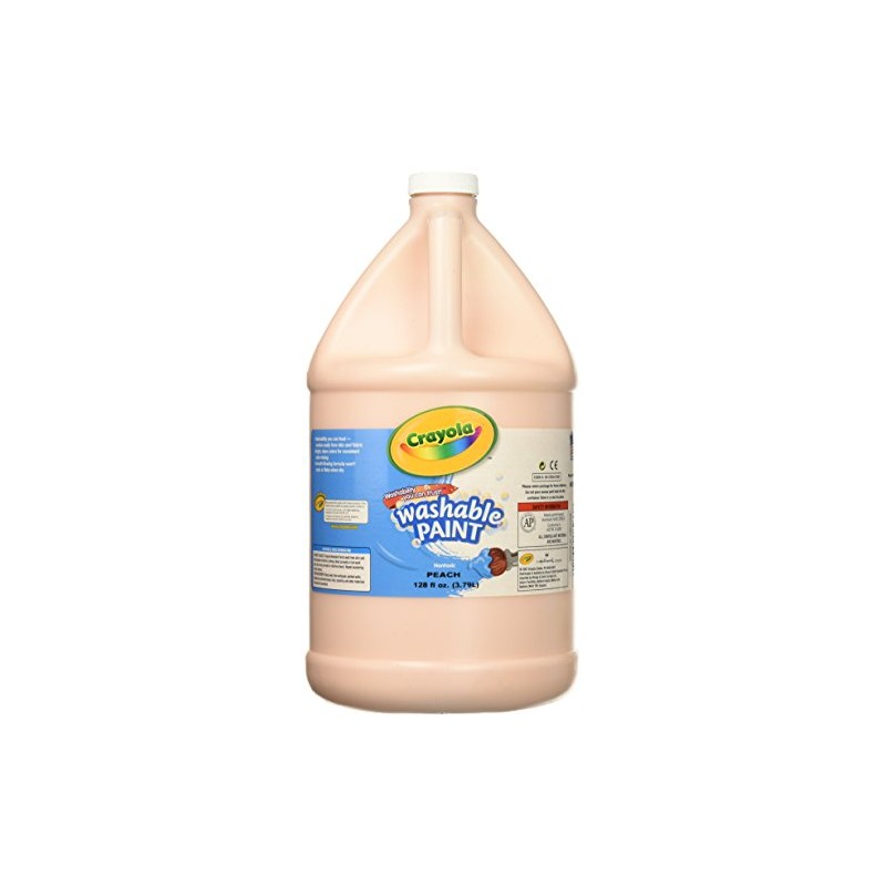 Crayola Washable Paint, Peach, Gallon
