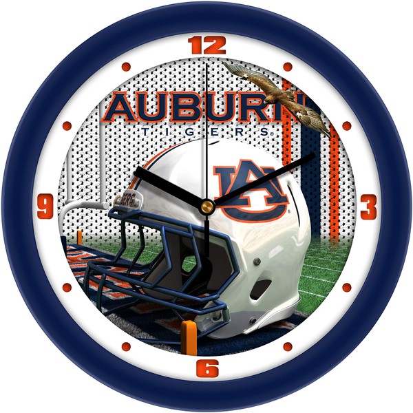 Auburn Tigers - Football Helmet Wall Clock