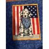 springs industries Firefighter Dalmatian USA Cut & Sew Cotton Fabric