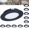 Hoysum 12 Pack 12volt Recessed Lights for RV Interior 2.6