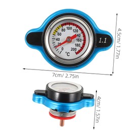 iplusmile Car Water Coolant Temperature Gauge Durable Accurate Engine Performance Monitoring Fits Various Vehicle Models Reliable Water Tank Temperature Measurement