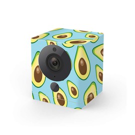 MightySkins Skin Compatible with Wyze Cam V2 - Blue Avocados | Protective, Durable, and Unique Vinyl Decal wrap Cover | Easy to Apply, Remove, and Change Styles | Made in The USA