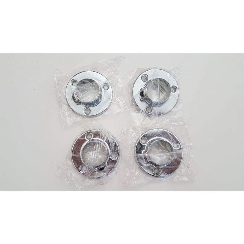 D25 (pack of 4 pcs) Furniture clothes end Wardrobe rail