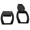 HUYUN Cubierta Logi HD Pro Webcam C920 C930e -Negro