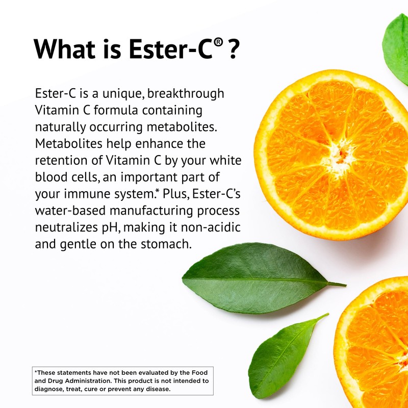 American Health Ester-C 500 mg with Citrus Bioflavonoids - 120