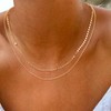 ASCOMY Layered Necklaces for Women Gold Necklace 14K Gold Plated