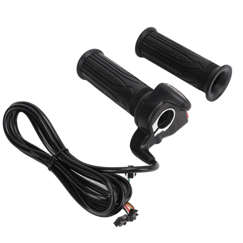 Electric Bicycle Gas Throttle Handle Throttle Grip with Battery Indicator