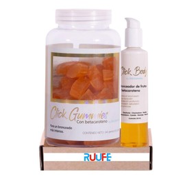 RUUFE Click Skin Gummies Betacaroteno, Click Body Bronceador (Pack2), Click Gummies Betacaroteno, Gummies Click, Betacaroteno Click Gumm, Click Body Bronceador de Frutas
